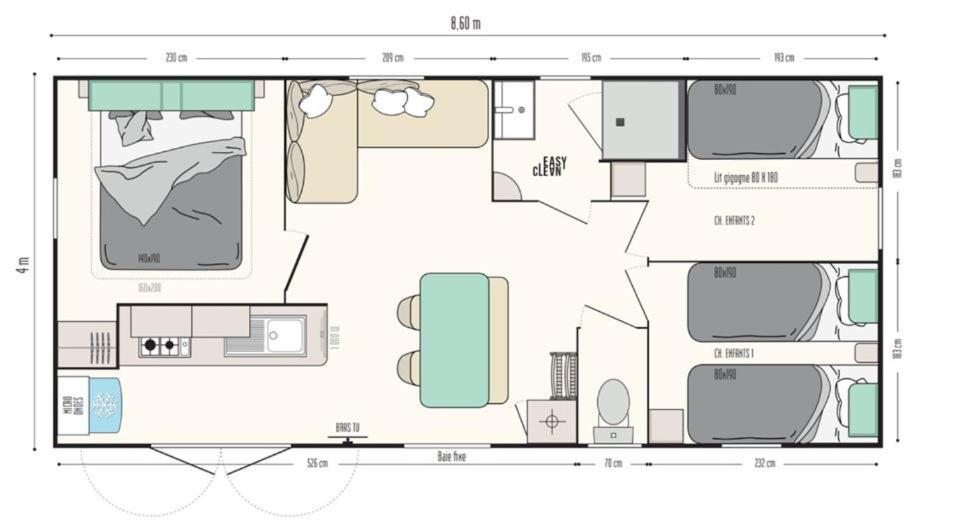 Mobil Home 5-6 Personnes Carry Le Rouet Exterior foto